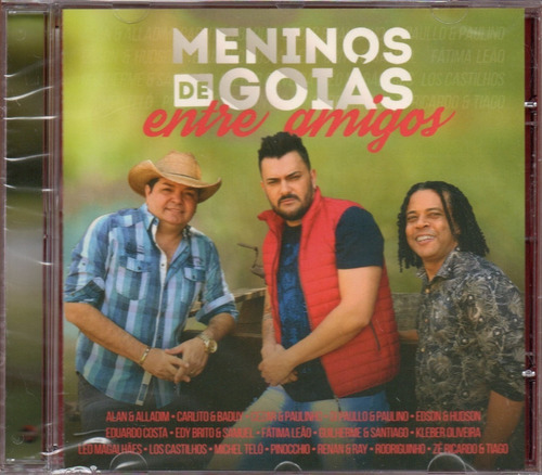 Meninos De Goiás Cd Entre Amigos Novo Original Lacrado