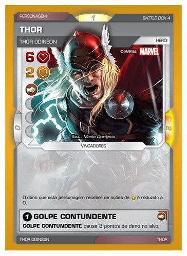 Cartas Battle Box - Sangue Asgardiano - Battle Scenes