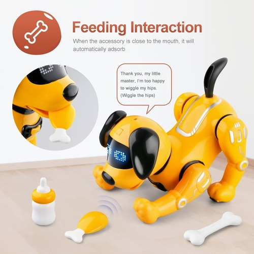 Juguete Interactivo De Perro Robot Inteligente Para Niños