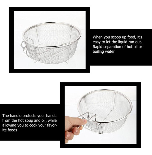 Hot Pot Colander Mesh Skimmer Colador Para Fideos Grande