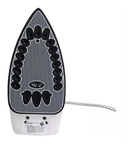 Imagen 5 de 5 de Plancha A Vapor Kanji Kjh-pl1601 Base Ceramica 1600w Lh