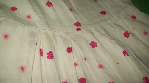 Vestido De Niña Talla 4 (Usado)