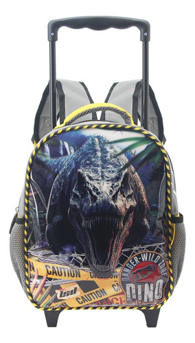 Mochila De Jardin 12 Carro Dino Danger .. En Magimundo !!