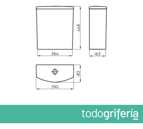 Inodoro Ferrum Varese Largo Deposito Touchless Y Tapa Ttxus