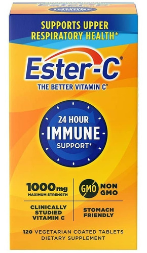 Ester-c Vitamina C  500mg 90 Tabletas Veg Premium Inmunidad 