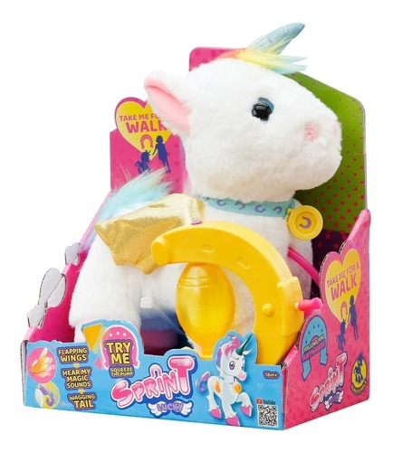 Unicornio Interactivo Sprint Lucky Con Sonido - E. Full