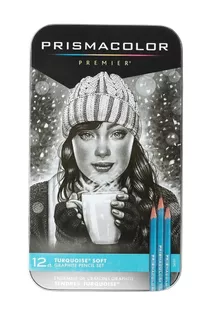 Lápices Grafito Prismacolor Premier Turquoise 12 Unidades