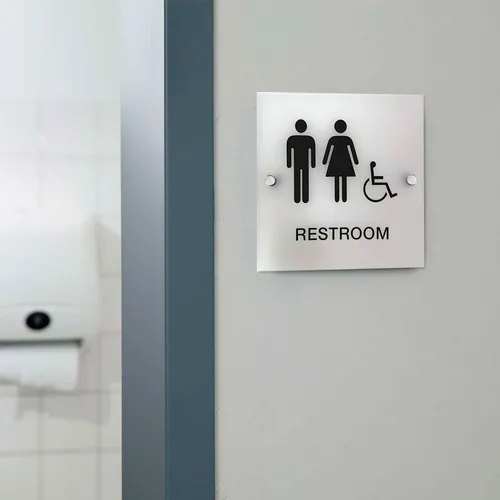 Carteles Para Baños, Oficinas,hotel,señaletica Para Baños
