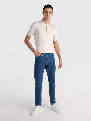 Polera Smooth Slim Beige Calvin Klein