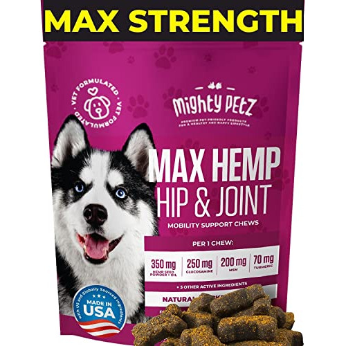 Glucosamina De Cáñamo Max Para Perros - 10-in-1 Vet Xbbmk