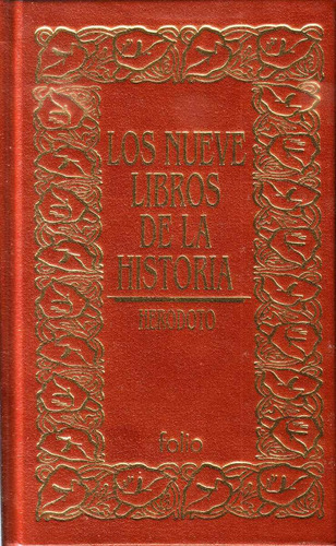 Herodoto Los Nueve Libros De La Historia Folio Tapa Dura