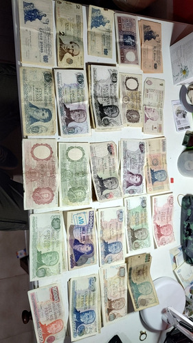 Lote De Billetes Antiguos, Peso Y Astrales