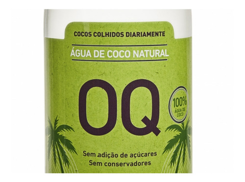 Imagem 2 de 5 de 12x Água De Coco Natural Oq Faz Bem 300ml