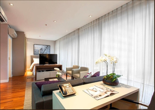 Imagem 13 de 15 de Flat Fl Residence 35m² 1 Dormitório 1 Vaga Na Vila Olímpia Para Locação - Sf39075