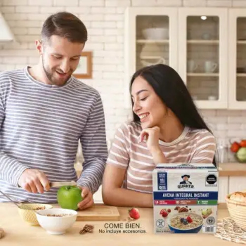 Avena Integral Quaker Instant 31 Pzas 3 Sabores