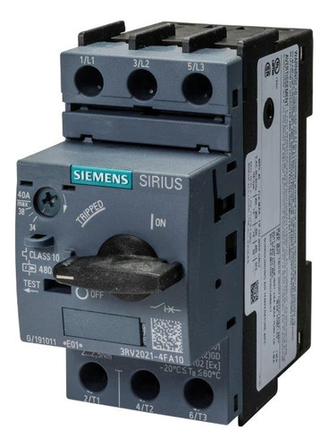 Siemens Guardamotor 34-40 3rv2021 - 4fa10