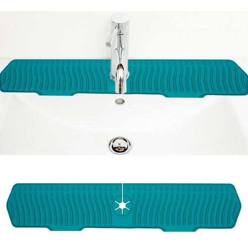 Alfombrilla De Silicona Para Grifo De Fregadero, Protector