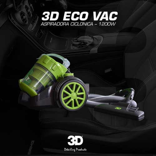 Imagen 3 de 10 de 3d Detailing | Aspiradora | Ciclonica Eco Vac | 1200w