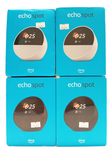 Amazon Echo Spot Branco - Caixa De Som Inteligente Branco
