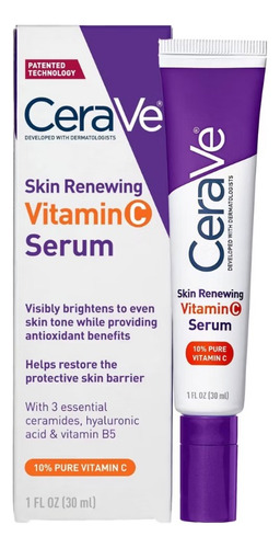 Cerave Suero Renovador De Vitamina C Para La Piel - 1oz