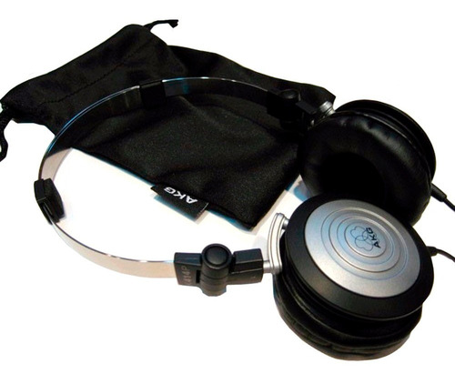 Fone de ouvido on-ear AKG K414 P preto
