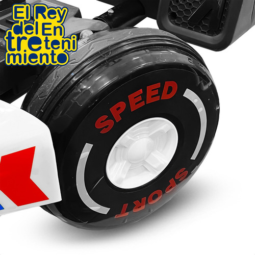 Imagen 4 de 8 de Auto A Batería Kart Expert Motors C/control Música - El Rey