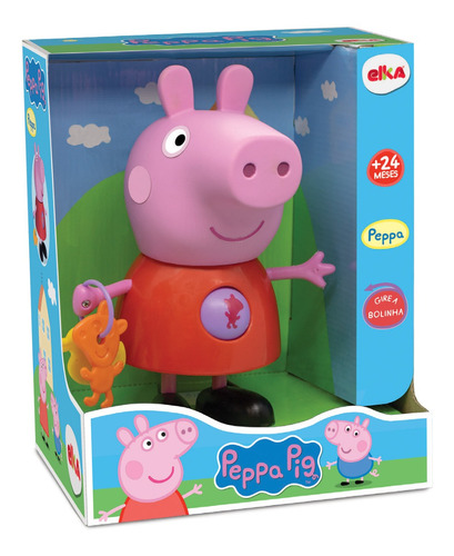 Muñeca Figura Peppa Pig - Sonajero Bebes 2 Años P/mas Chicos