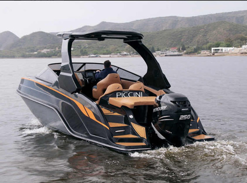 Piccini 229s Mercury 200hp + Trailer (canestrari Arco Iris)