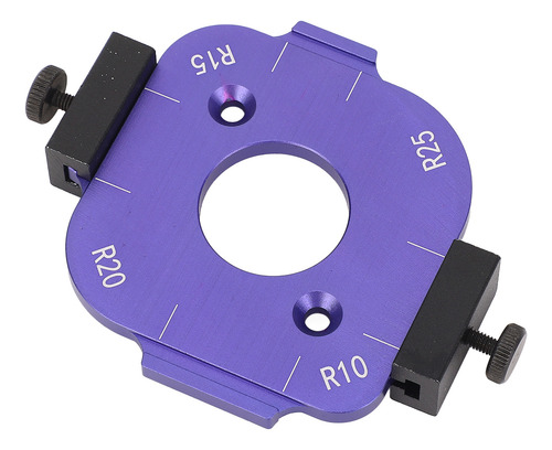 Modelo Redondo De Gabarito De Raio De Canto R10 R15 R20 R25