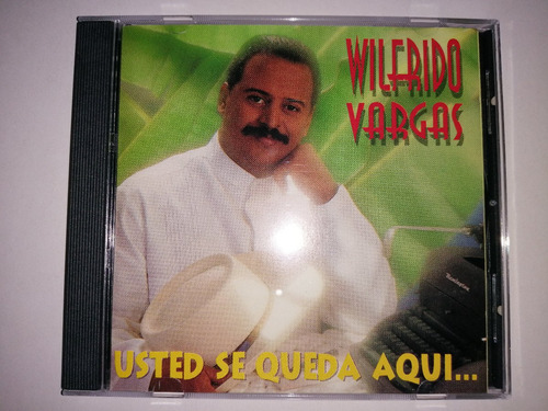 Wilfrido Vargas - Usted Se Queda Aqui Cd Mx Ed 1994 Mdisk