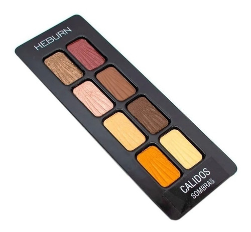 Heburn Maquillaje Profesional Paleta Calida Sombras Ojos 940