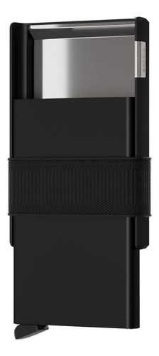 Cartera Secrid Cardslide, Protector De Tarjetas Negro Con