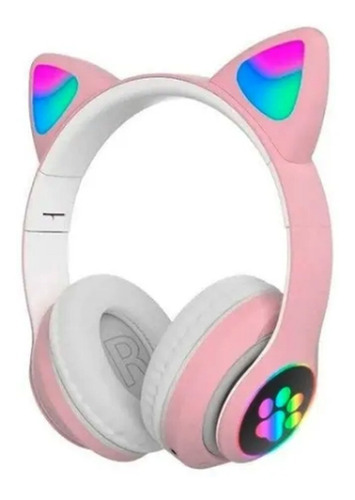 Auricular Headphones Para Nenas Orejitas Gatito Viv-23m