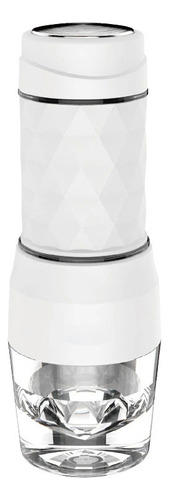 Blanco Máquina Espresso Cafetera Portátil Cápsula Y Café 1p