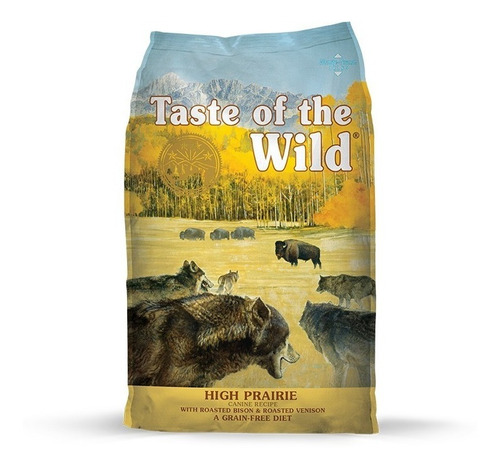 Imagen 1 de 2 de Taste Of The Wild Canine High Prairie Bisonte Venado 28lb