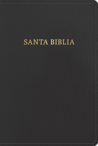  Biblia Rvr60/ Letra Gigante/ Negro Imitacion Piel