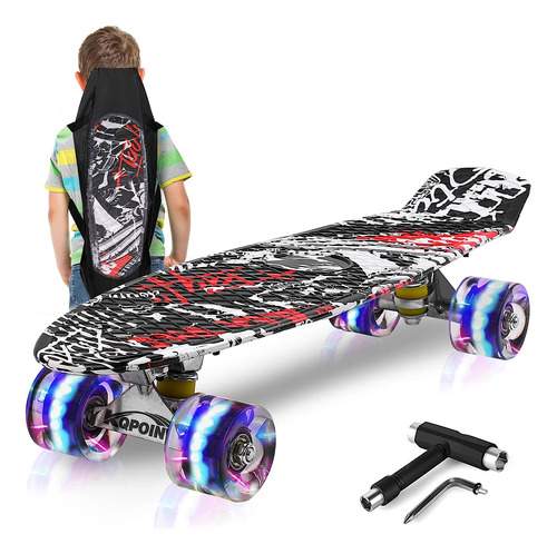Skateboards Niños De 6 12 Años, Skateboard Completo D...