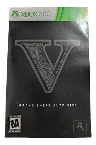 Grand Theft Auto Five (libro Y Caja)