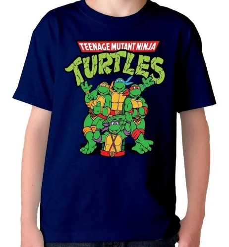   Camiseta  Remera Algodón Tortugas Ninjas Variedad Colores