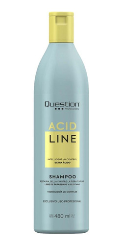 Shampoo Question Acid Line 480 Ml