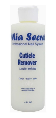 Ablandador Removedor De Cutículas Mia Secret 177 Ml