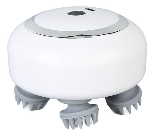 Rechargeable Head Scalp Massager 3 Gears White