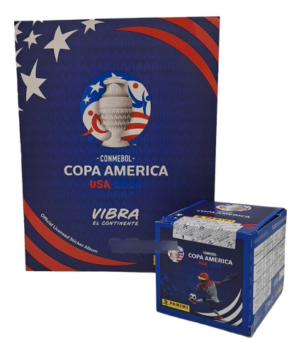 Album Copa America 2024 + Caja De Láminas Panini