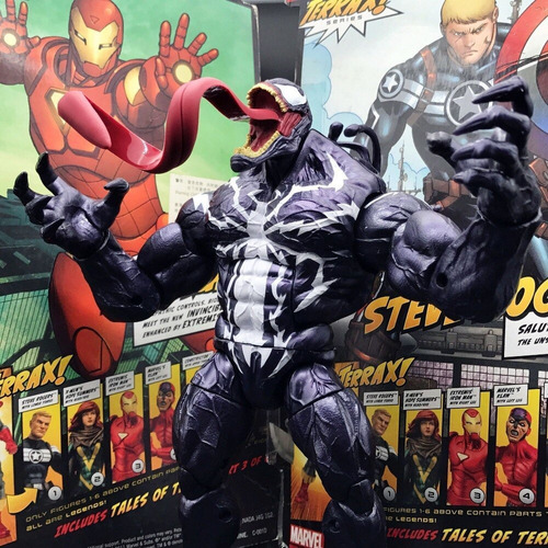 Marvel Legends Spiderman Venom Wave 1 Venom 9 Baf Build A F