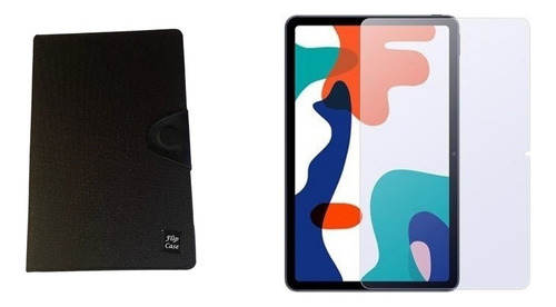 Vidrio + Estuche Agenda Genéricos Para Huawei Matepad 10.4'