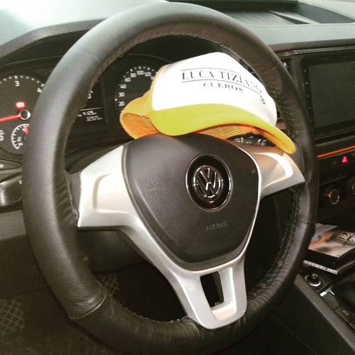 Funda Cubre Volante Clio Cuero Vacuno Genuino Ltcueros