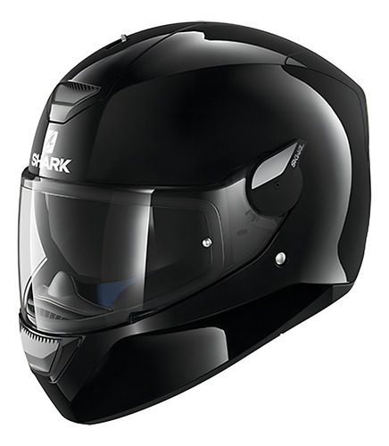 Casco Shark D-skwal Blank, casco View Colors Color Black-Gloss, talla L (59/60)