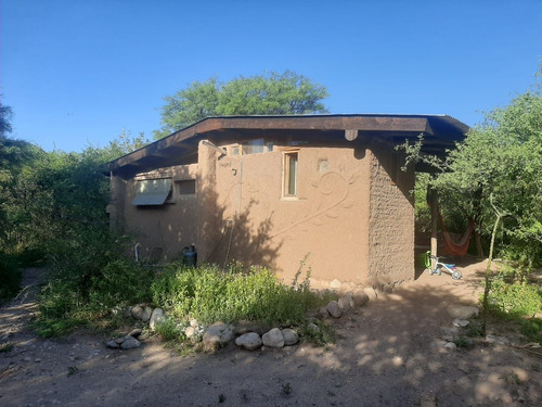 Casa Adobe En Lote 2000m2 Las Vertientes, San Marcos Sierras