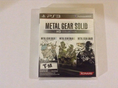 Ps3 Metal Gear Solid Colección Completa Hd Playstation