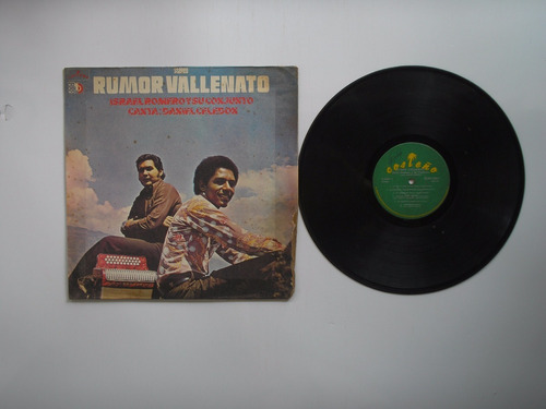 Lp Vinilo Israel Romero Conjunto Daniel Cel Rumor Vallenato 